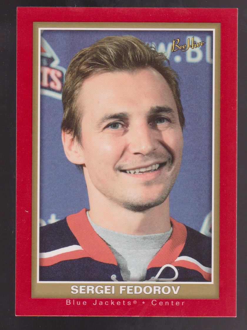 (image for) 2005-06 Beehive Red #27 Sergei Fedorov